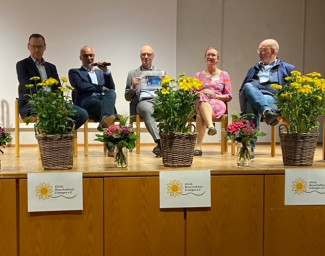 Podium mit Klinikdirektoren